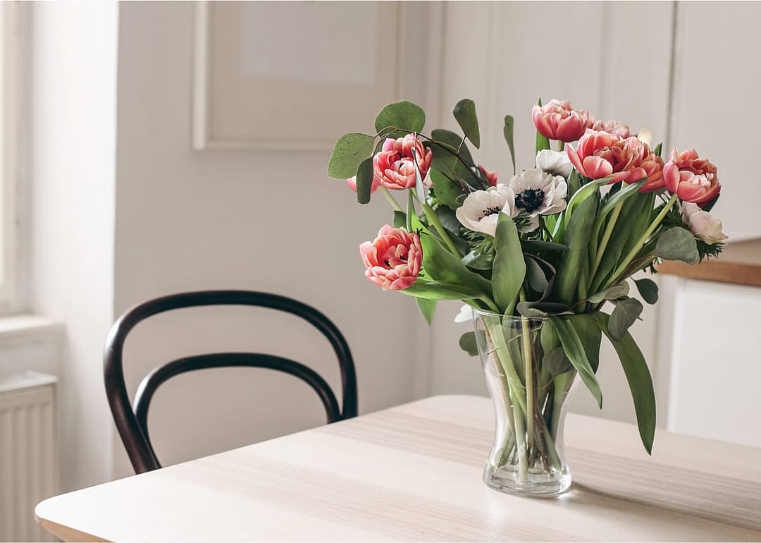 Decorate with fresh flowers, plants, and citrus