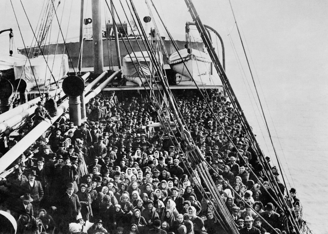 Millions of immigrants seek promise of a new world