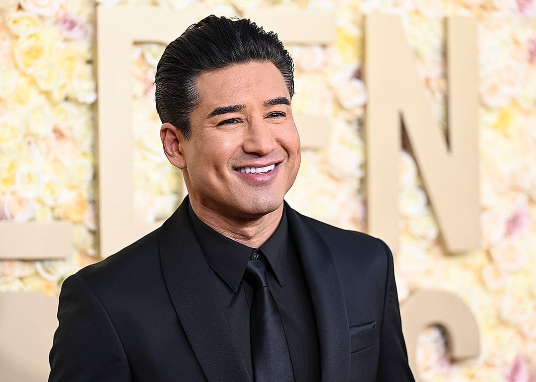 Mario Lopez at the 81st Golden Globe Awards.