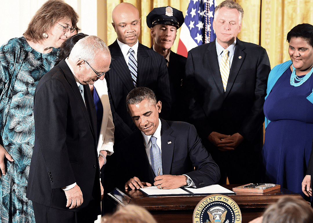 2014: Obama signs LGBT protections