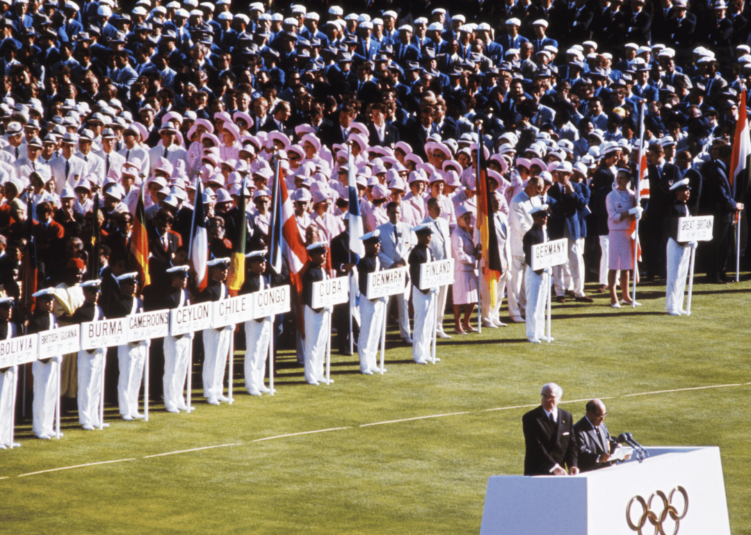More than 5,151 athletes from 93 nations from around the world