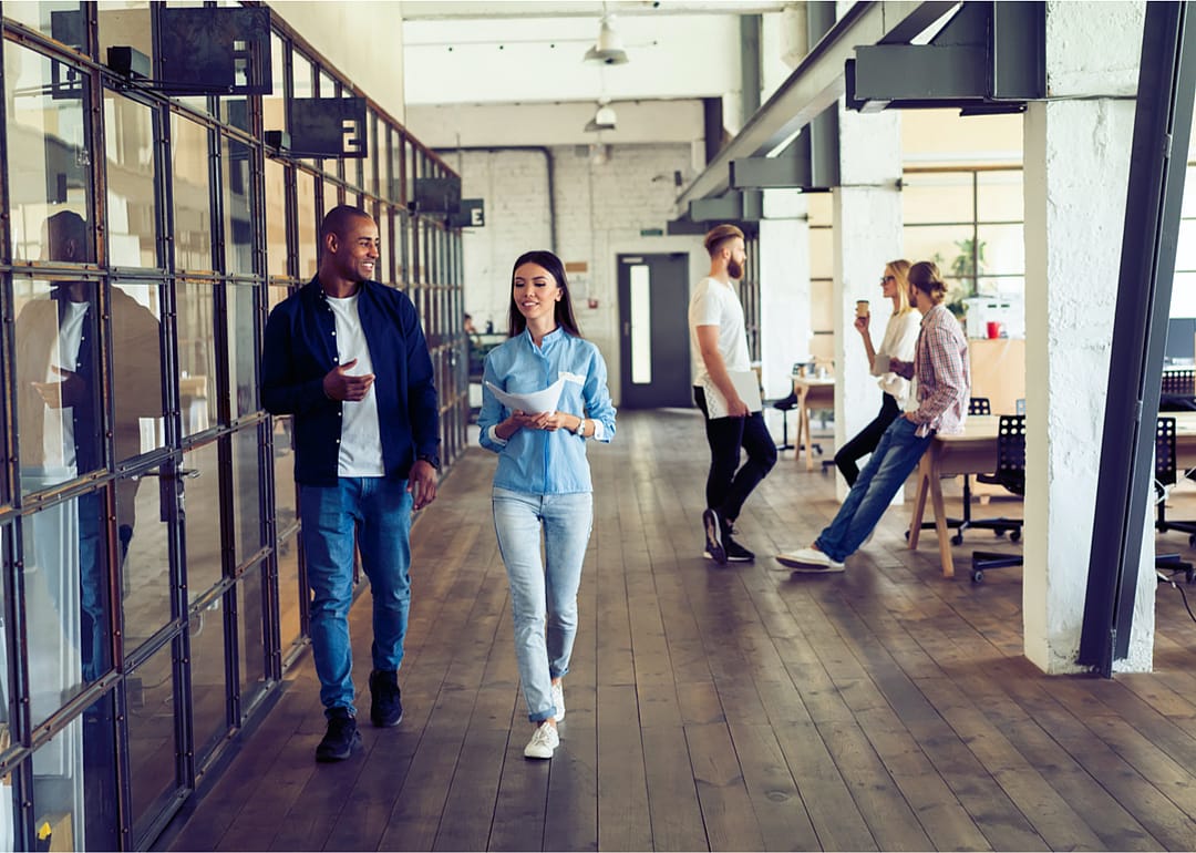 ‘Open-door’ policies are becoming more common, encouraging communication between all workers