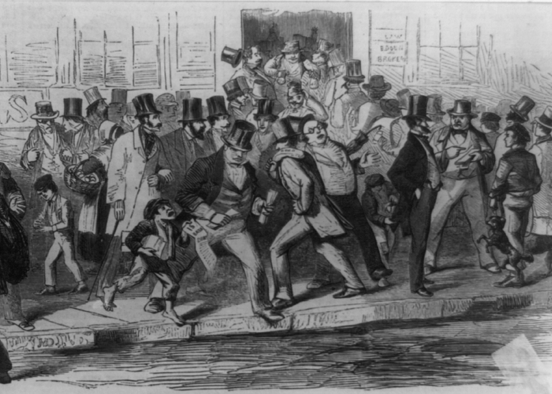 Run on Seamen's Savings Bank