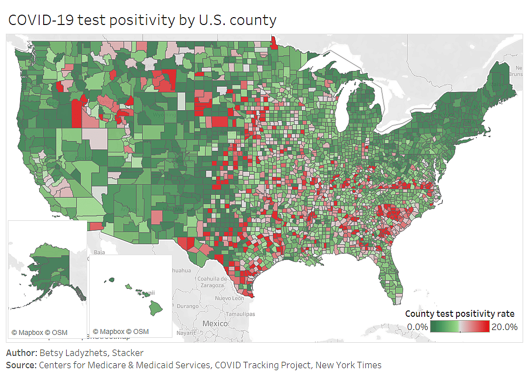 Test positivity rate