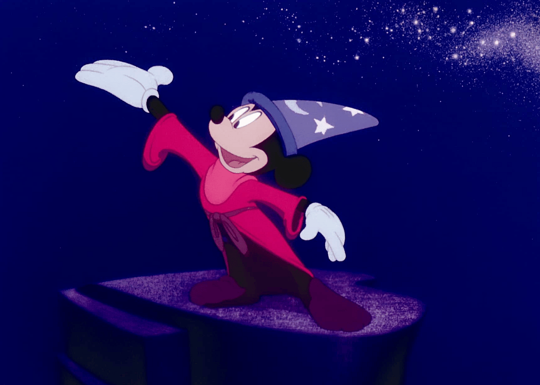 Animated still from ‘Fantasia’.