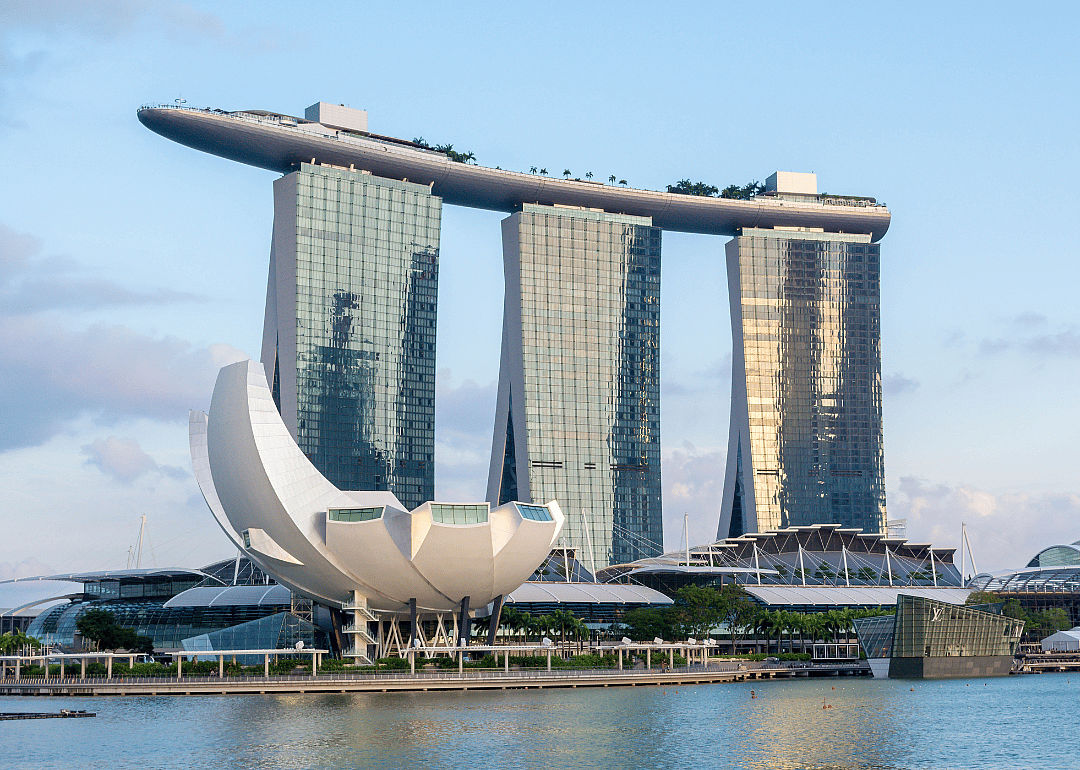 Marina Bay in Singapore