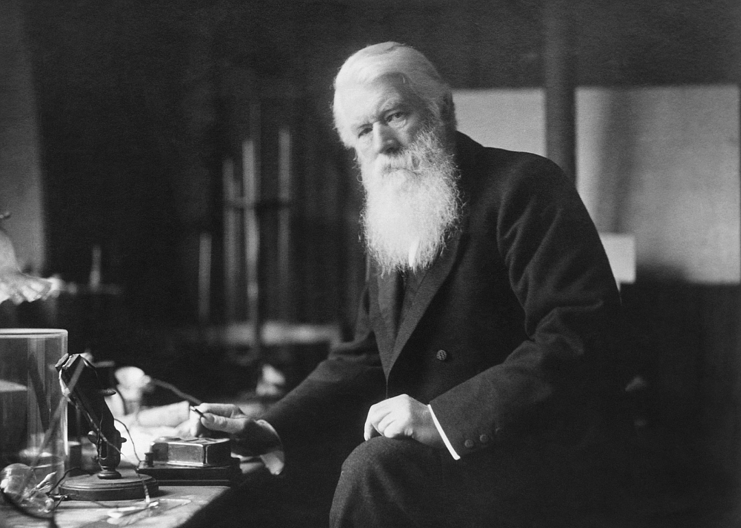 Portrait of Sir Joseph Wilson Swan.