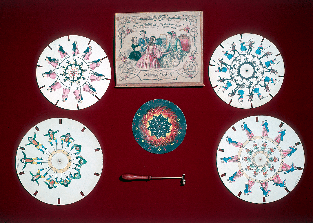 The Phenakistoscope makes future films possible