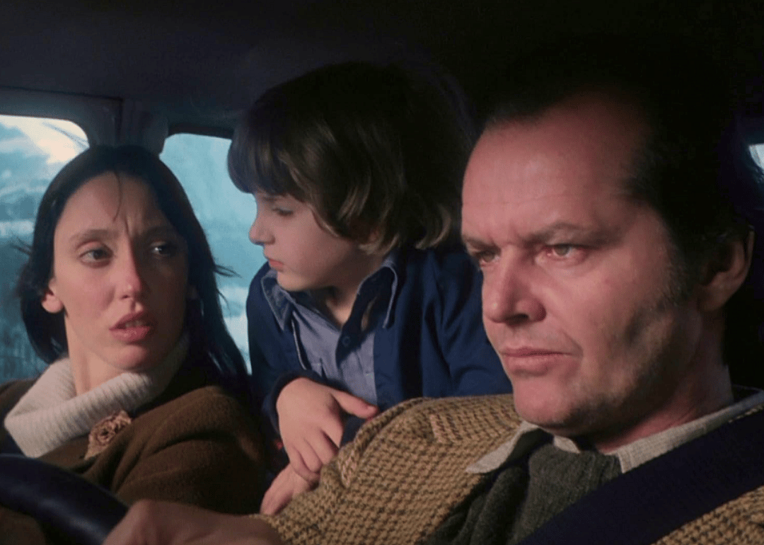 Jack Nicholson, Shelley Duvall, and Danny Lloyd in ‘The Shining’.