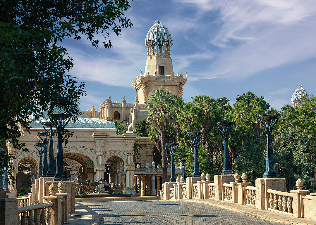 Entrance to The Palace of the Lost City at Sun City Resort