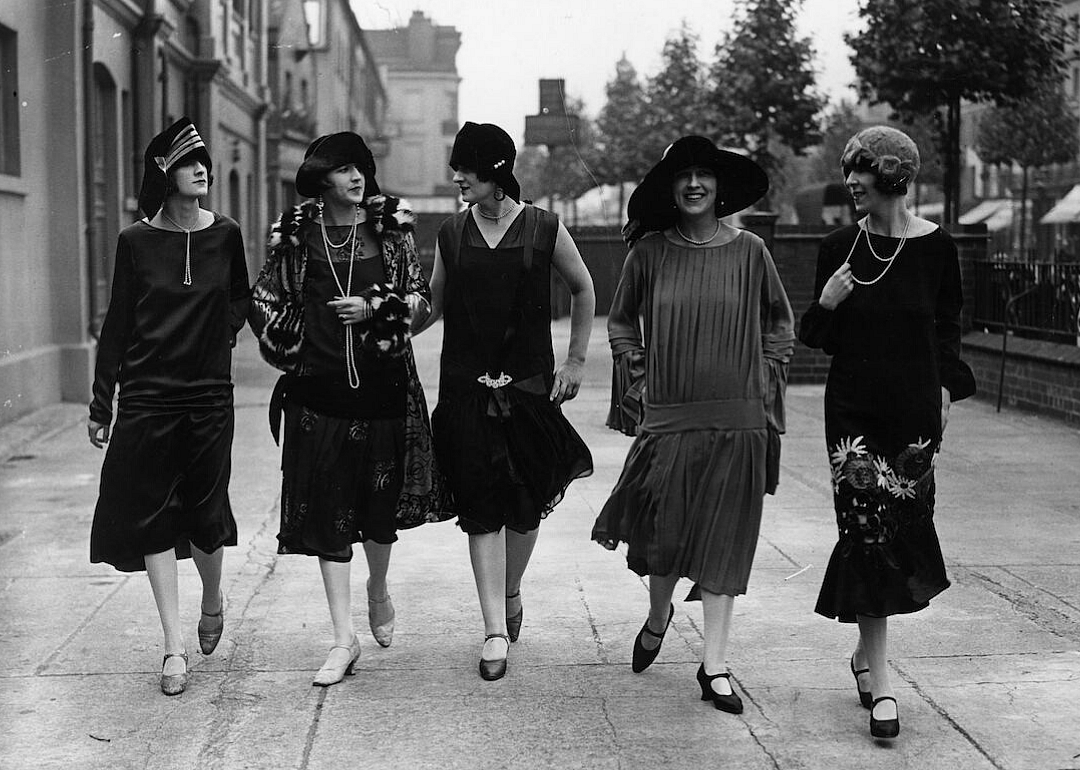 Women's fashion trends from the past 100 years