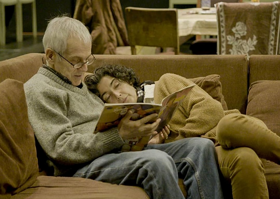 Augusto Góngora and Paulina Urrutia in a scene from ‘The Eternal Memory’.
