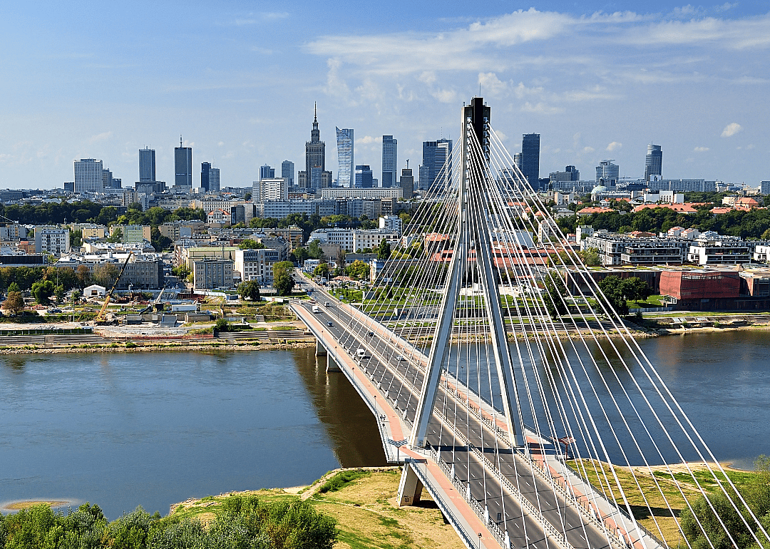 Cityscape Warsaw