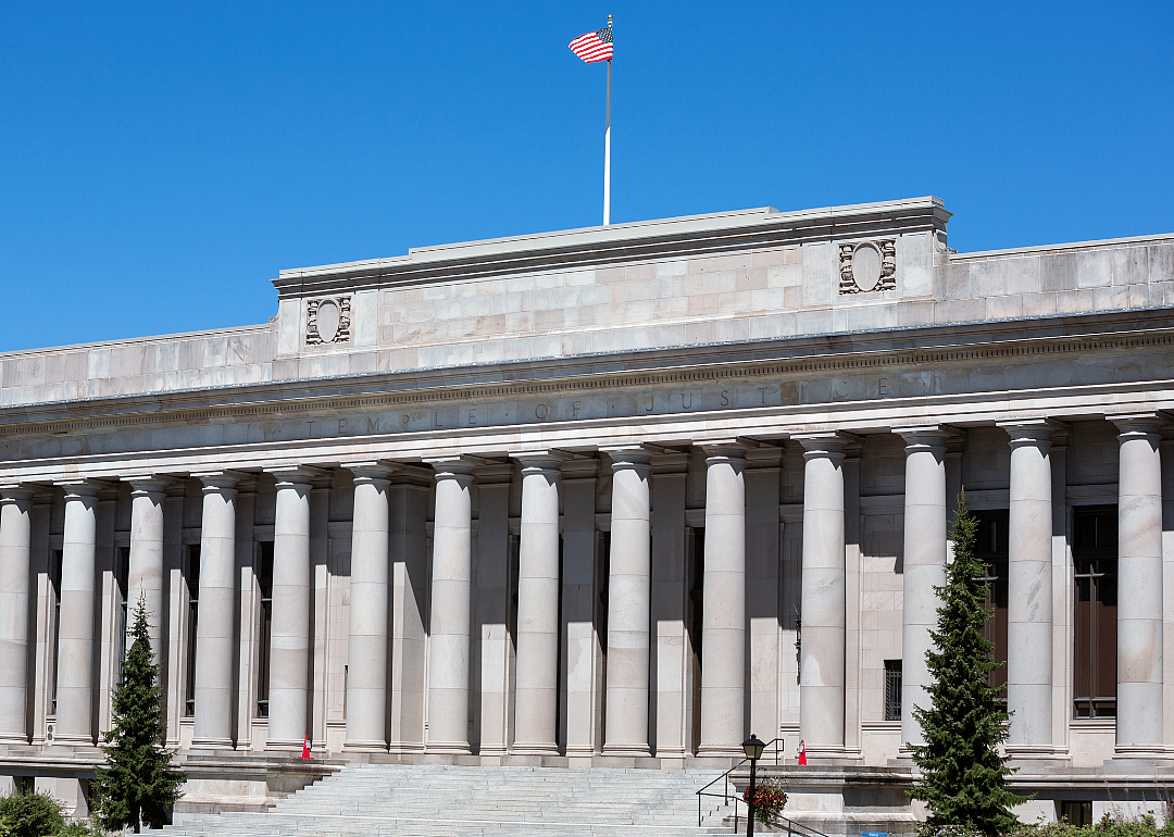 Justice Building at the Washington state capitol