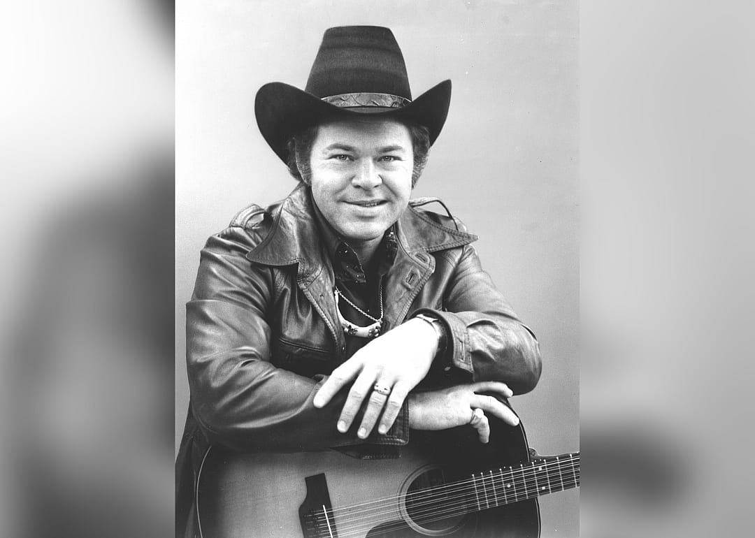 Roy Clark poses for portait.