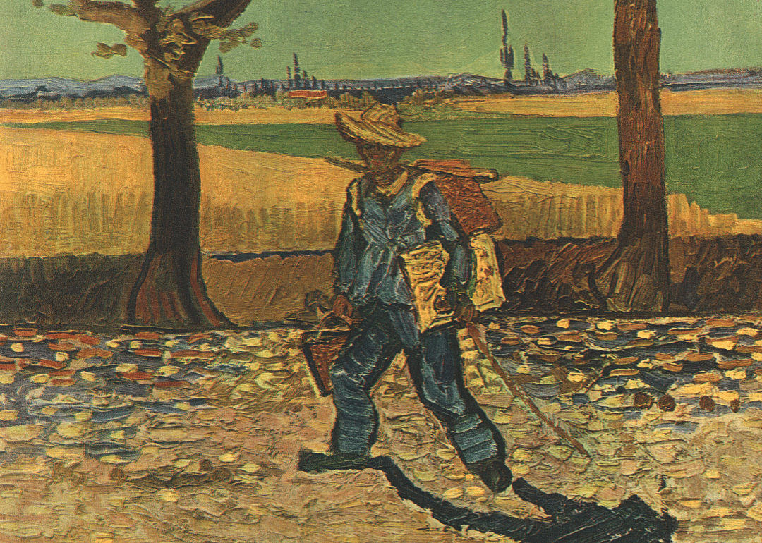 The Painter on the Road to Tarascon’ by Vincent van Gogh.