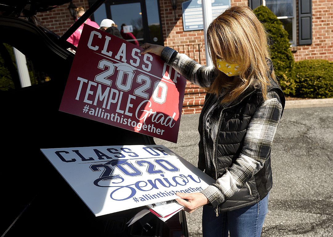 High schools cancel graduation ceremonies