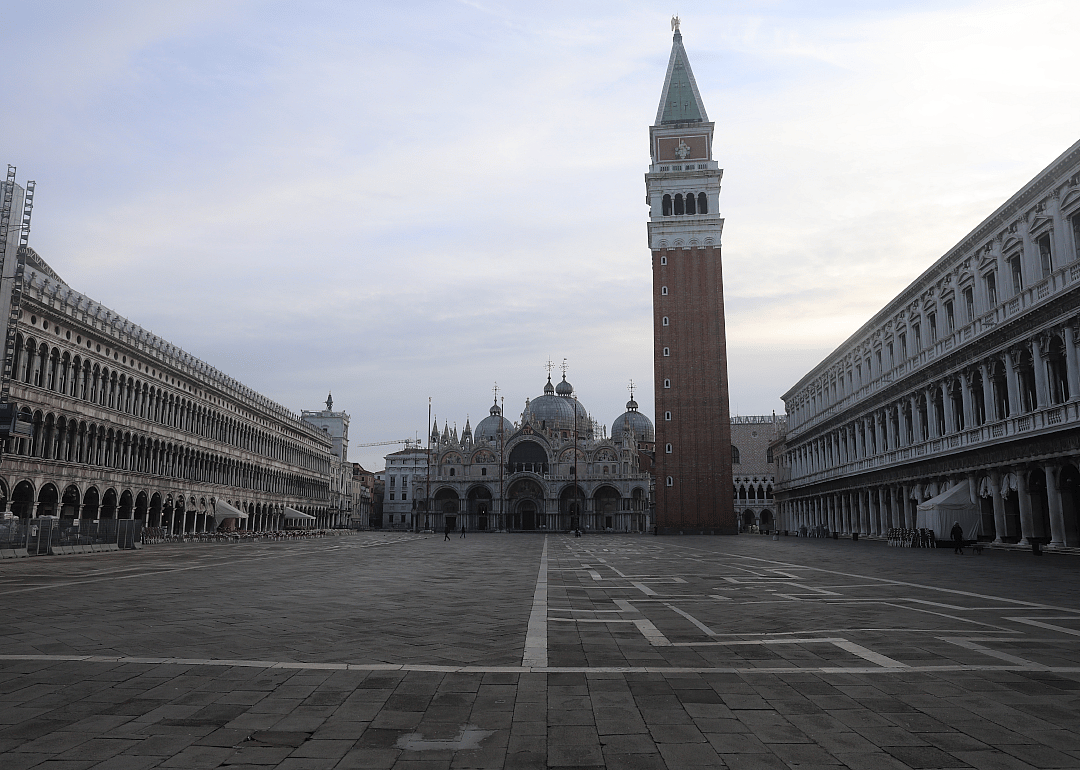 After: San Marco Square, Venice, Italy