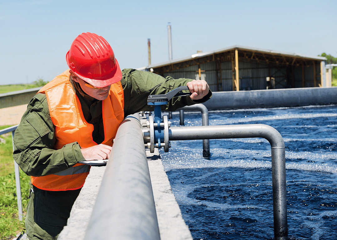 #32. Water and wastewater treatment plant and system operators
