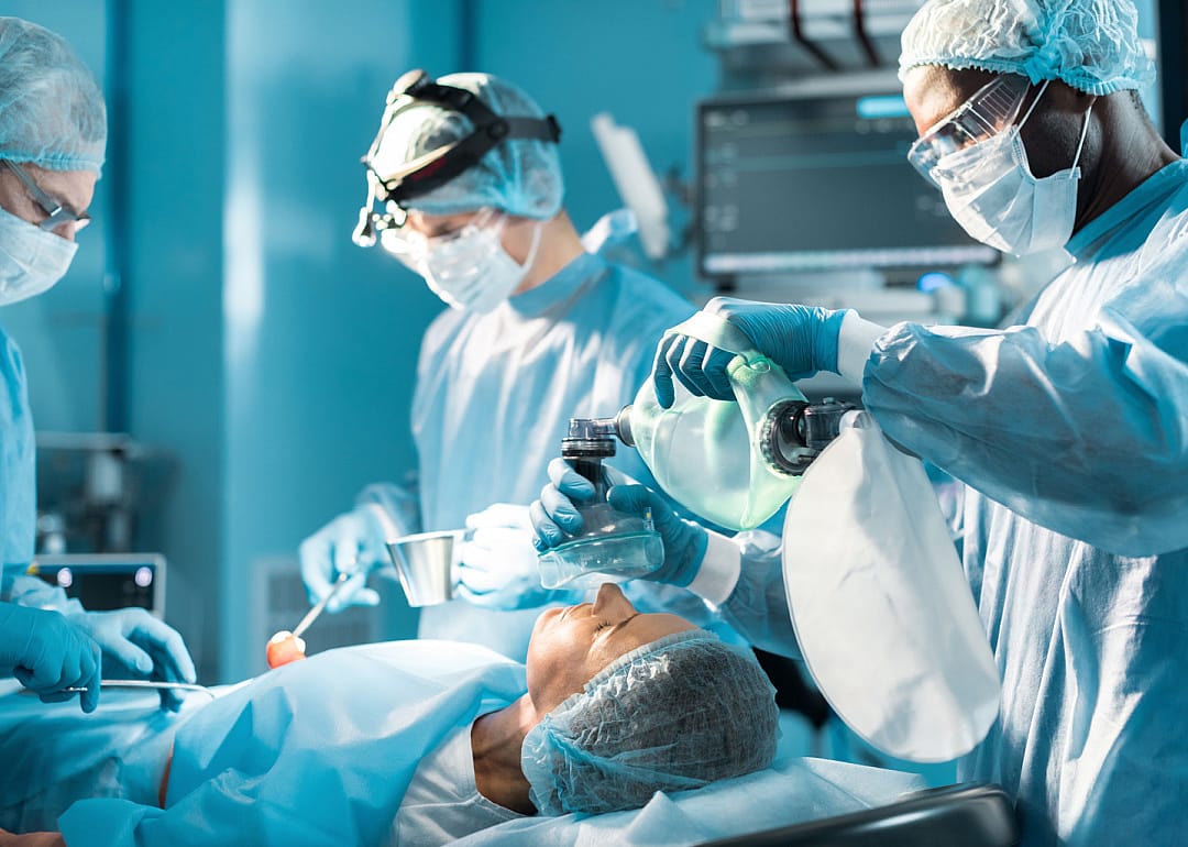 #1. Nurse anesthetists (tie)
