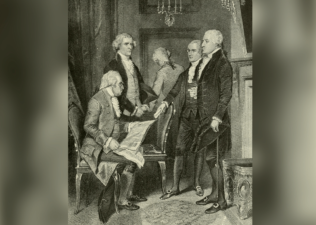 George Washington and his cabinet