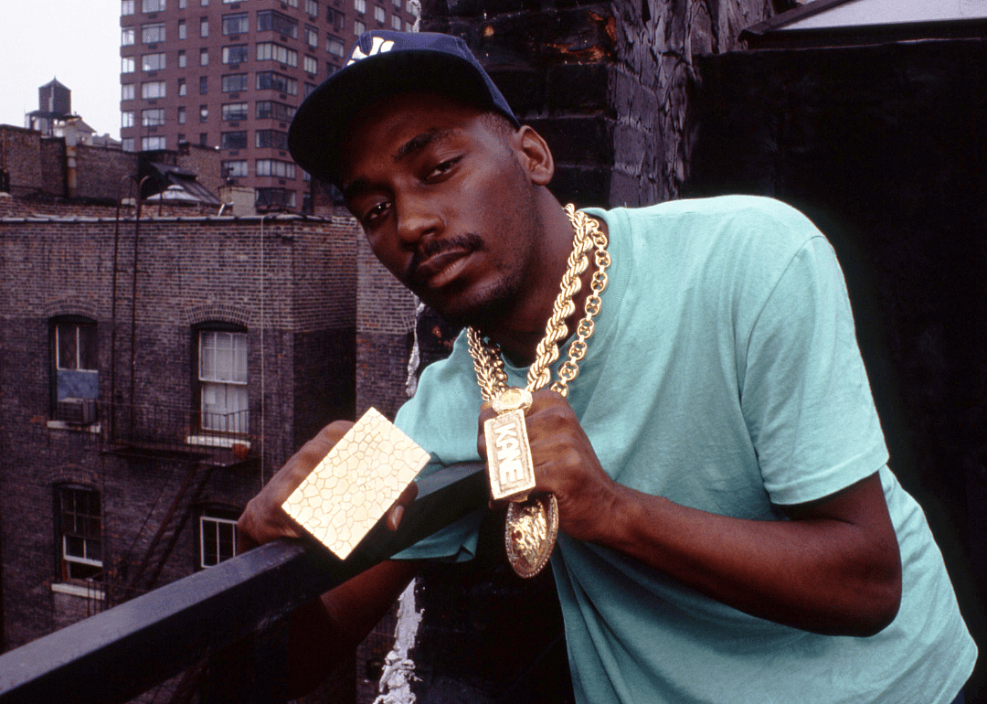 Big Daddy Kane poses for a portrait.