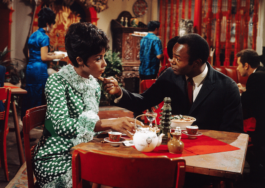 Diahann Carroll in a still from the series ‘Julia’.
