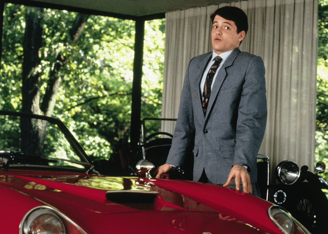 Matthew Broderick in a scene from ‘Ferris Bueller’s Day Off’