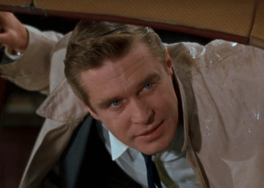 George Peppard in 'Breakfast at Tiffany’s'.
