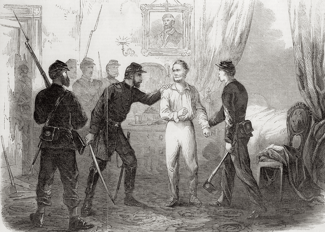 1863: Anti-Civil War speaker sent South