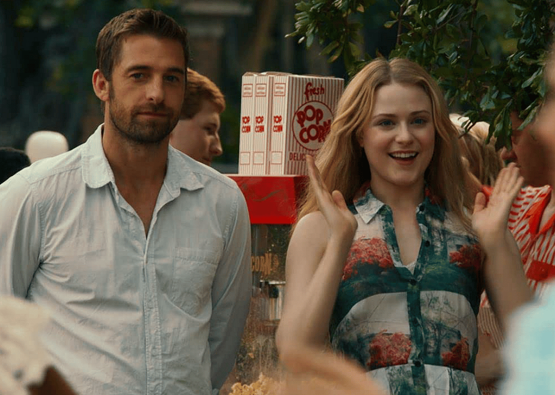 Scott Speedman and Evan Rachel Wood in a scene from ‘Barefoot’