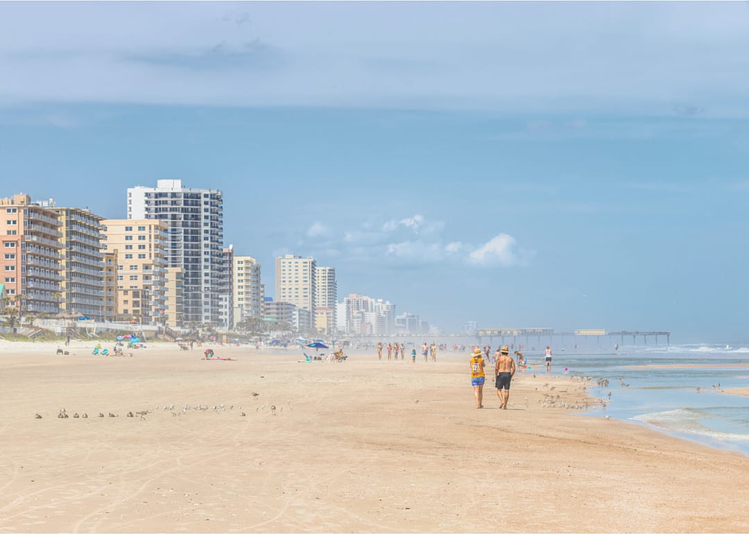 #14 (tie). Daytona Beach, Florida