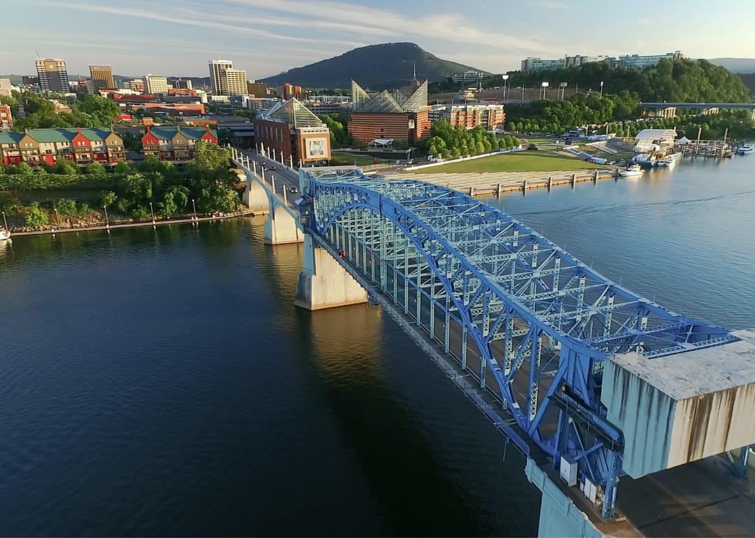 #4. Chattanooga, Tennessee, Georgia
