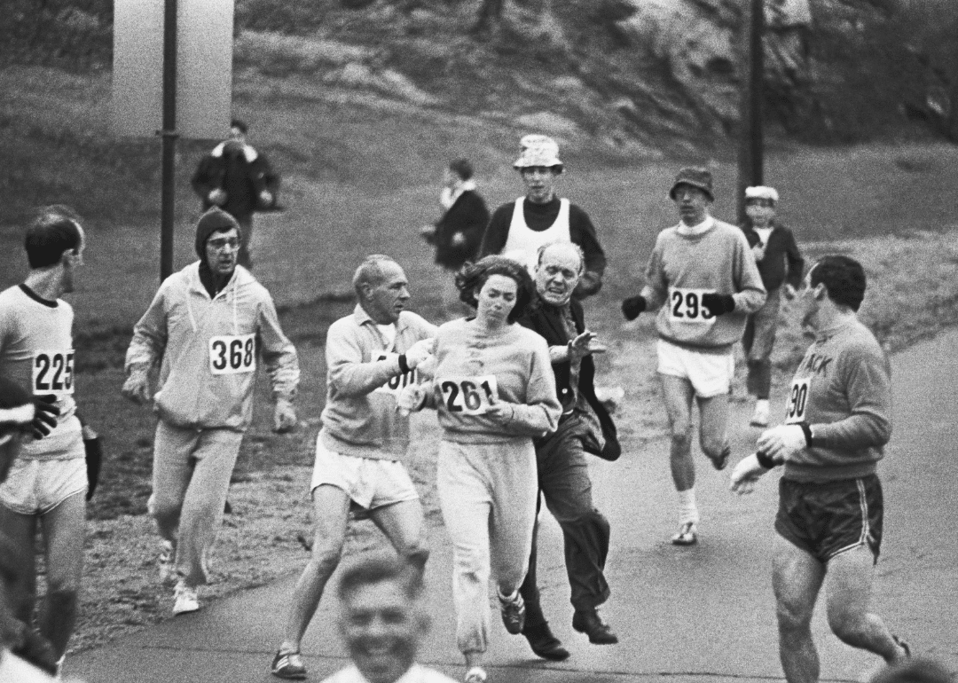 1967: Kathrine Switzer, marathon