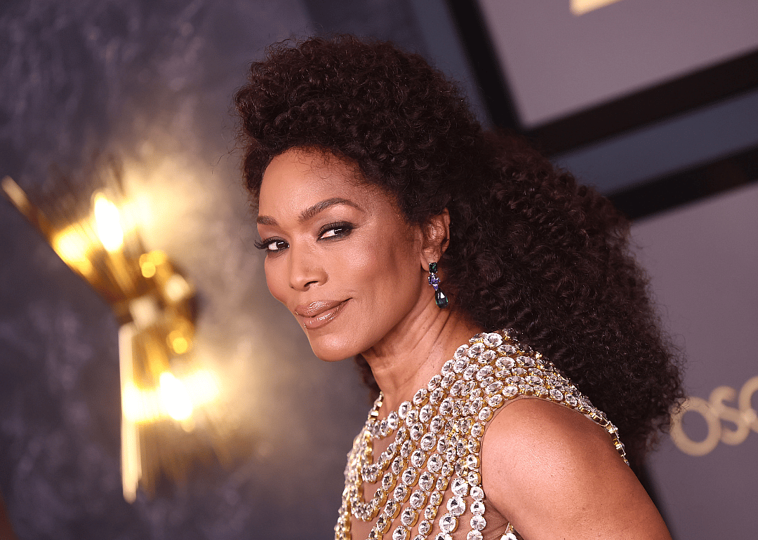 Angela Bassett attends awards event.