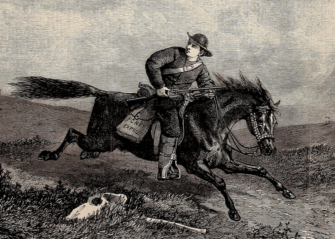 Pony Express rider
