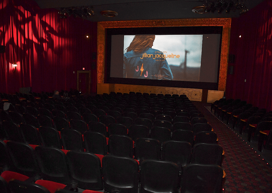 Interior of Belcourt Theatre