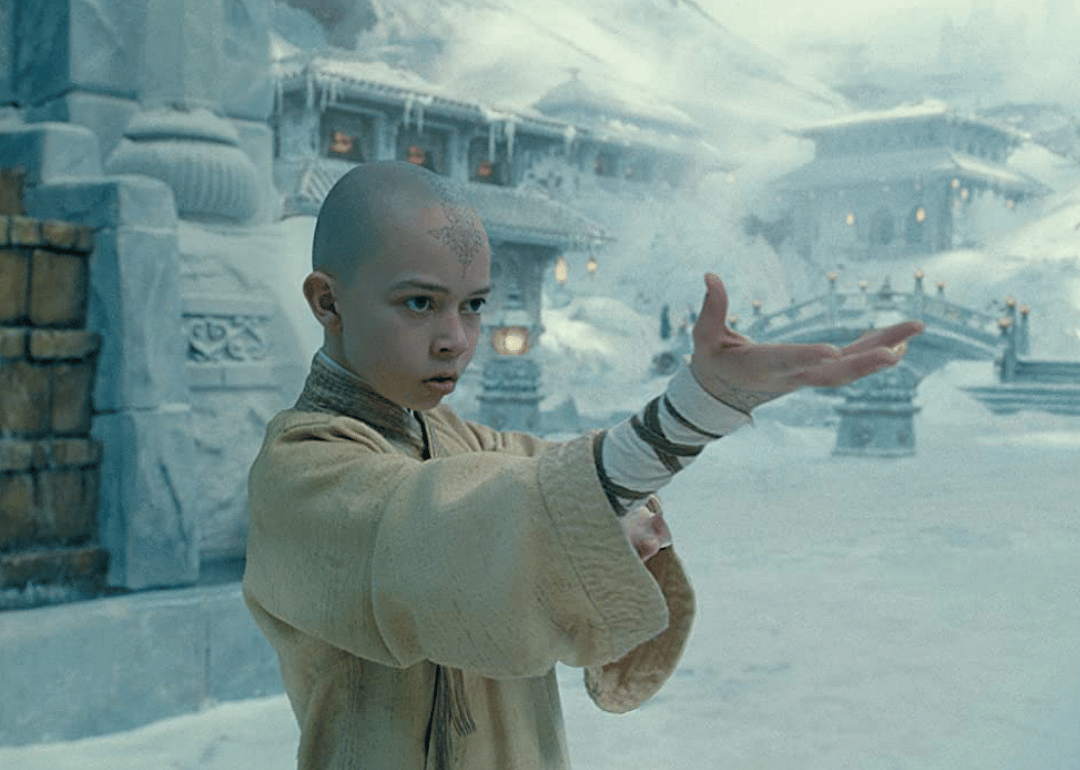 Noah Ringer in 'The Last Airbender.'