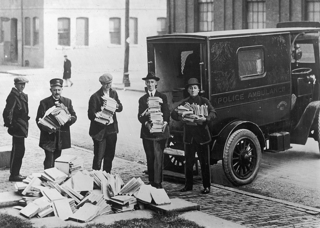1918: Sedition Act used to quell World War I opposition