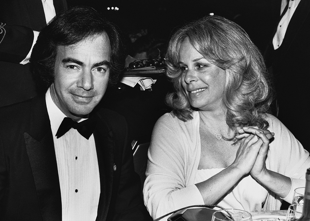 Neil and Marcia Diamond attend event