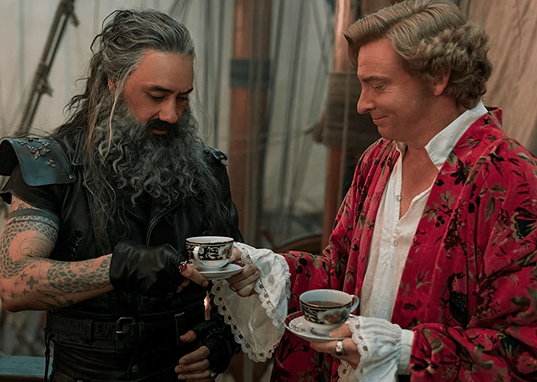 Taika Waititi and Rhys Darby in Our Flag Means Death.
