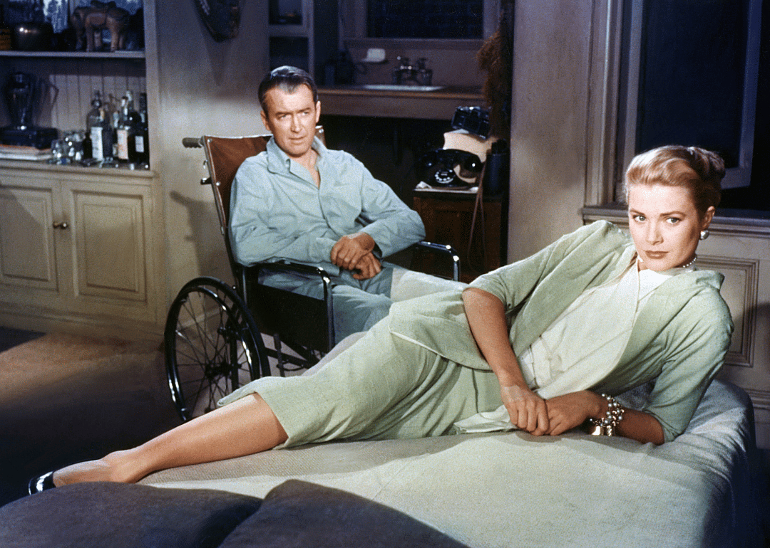 1954: An acclaimed performance in 'Rear Window'