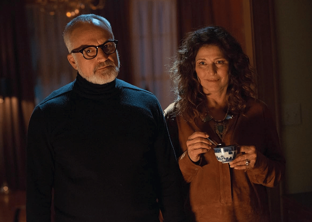 Catherine Keener and Bradley Whitford in ‘Get Out’.