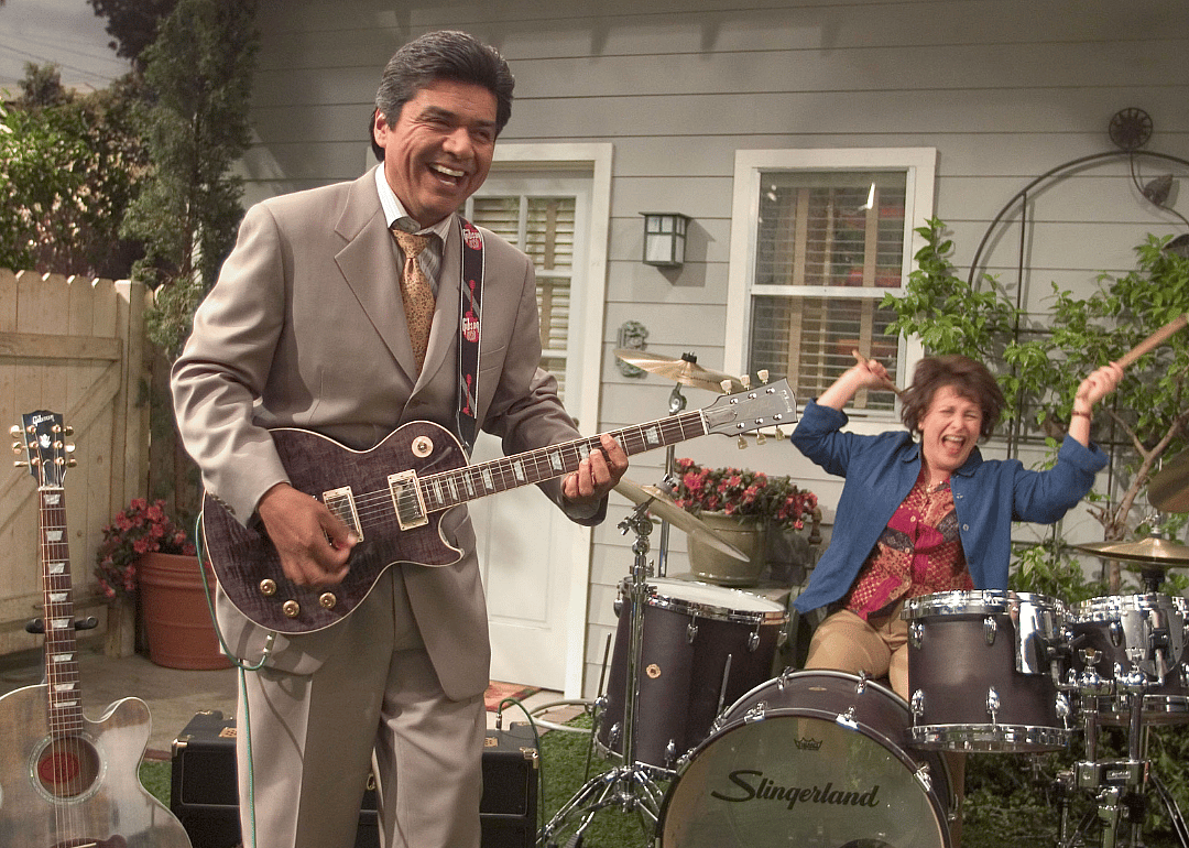 George Lopez and Belita Moreno in an episode of ‘The George Lopez Show’.