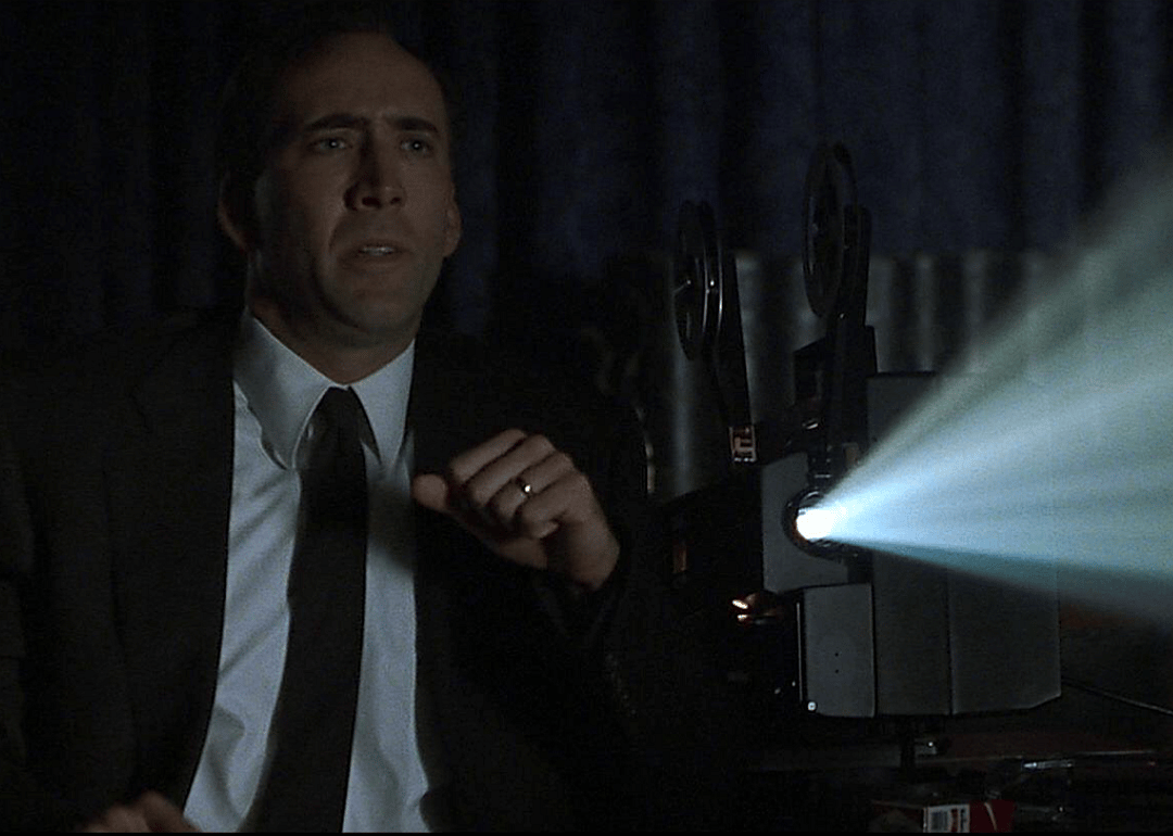 Nicolas Cage in a scene from ‘8MM’