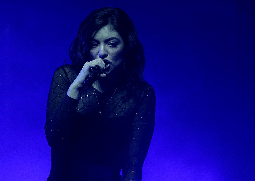 Lorde performs during her ‘Melodrama’ World Tour.