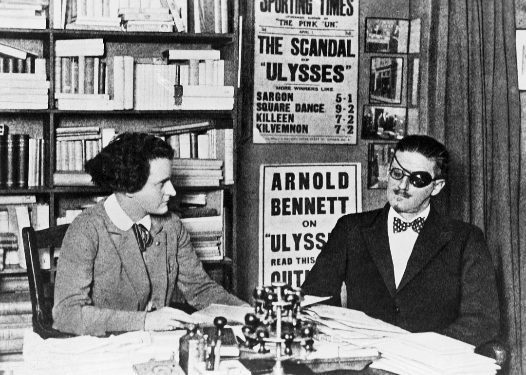 1920: James Joyce’s ‘Ulysses’ banned as obscene