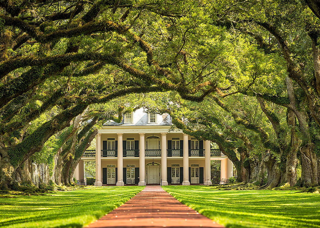 Oak Alley Plantation in Louisiana.