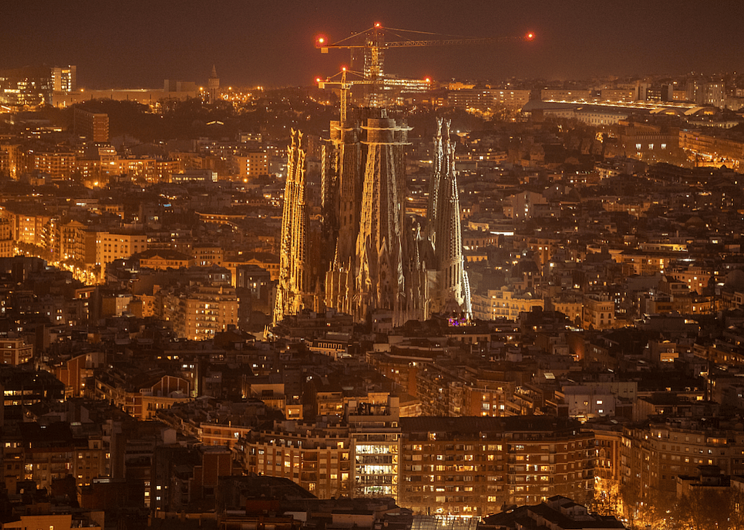 After: La Sagrada Familia, Barcelona, Spain