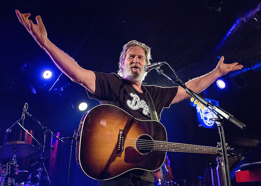 Jeff Bridges and The Abiders perform at Belly Up Tavern.